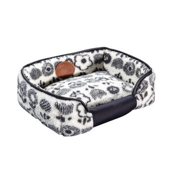 Lovely Nights mand bloemen zwart