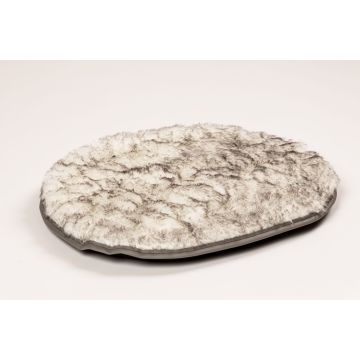 Lovely Nights bontkussen ovaal siberian husky